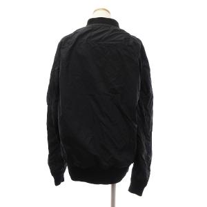 ALPHA INDUSTRIES ブルゾンジャケット MA-1 フライトジャケット 長袖 黒 ブラック L SM1