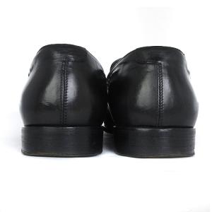 DOLCE&GABBANA ビジネスシューズ スリッポン ポインテッドトゥ レザー 黒 ブラック 8 27位