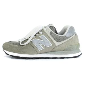 New Balance ML574EGG スニーカー シューズ ローカット スエード グレー 25.5