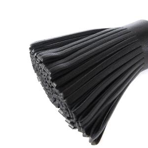 HERMES カルメン バッグチャーム キーホルダー ストラップ アニョーミロレザー ブラック