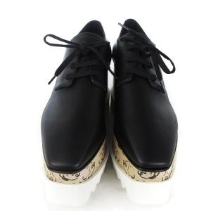 STELLA McCARTNEY ディズニーコラボ ミッキーマウス エリス スニーカー 厚底 シャークソール ブラック