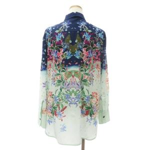 GIVENCHY BW60M9135S シャツ 花柄 グラデーション シルク マルチカラー