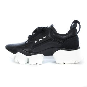 GIVENCHY FR0159 JAW ジョー ダッドスニーカー シューズ ローカット パンチング レザー 39 ブラック