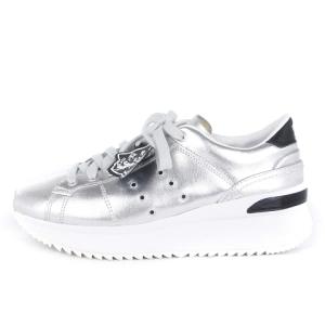 Onitsuka Tiger ローンシップ ピーエフ LAWNSHIP PF メタリックスニーカー ローカット ダッド 厚底 シャークソール F450119