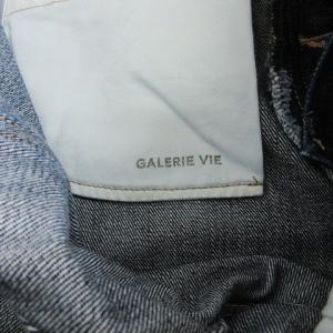 GALERIE VIE 20SS ウォッシュド デニム ストレート パンツ ジーンズ インディゴ ブルー 青 36 M位 SM1