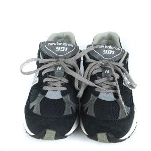 New Balance M991NV スニーカー ロゴ イングランド製 ネイビー US8.5 26.5cm