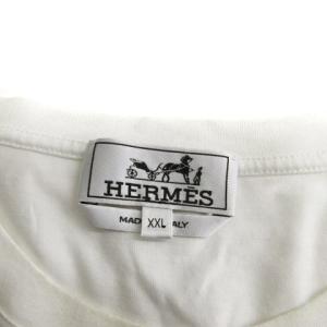 HERMES 21SS ハローミスターファリエール hello mr farrier Tシャツ カットソー 丸首 クルーネック ロボットプリント