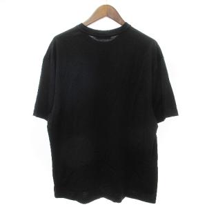 Acne Studios NASH FACE Tシャツ カットソー 半袖 フェイス ロゴ 刺繍 ブラック 黒 S SM1