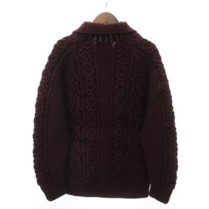 INVERALLAN ヴィンテージ 3A LUMBER CARDIGAN ランバーカーディガン ニット セーター 長袖 ケーブル ウール フロントボタン