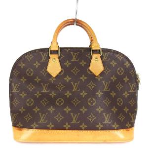 LOUIS VUITTON M51130 アルマPM モノグラム ハンドバッグ ブラウン