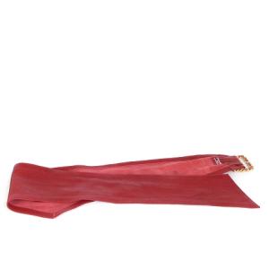 CHANEL 2点セット ベルト コルセット ココマーク ギャザー レザー ブラック レッド SM1 AA