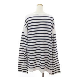 L'Appartement グッドグリーフ GOOD GRIEF Border Tops バスクシャツ 長袖 コットン ボーダー 青 ブルー F