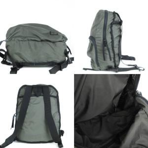 PORTER 吉田カバン ラウンド リュック バックパック リバーシブル ナイロン グレー系 灰色 カーキ SM1