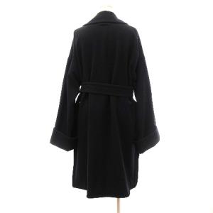 Jean Paul GAULTIER FEMME Pコート ダブルブレスト ベルト 40 ブラック