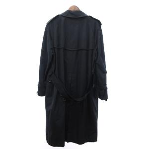 burberrys 70-80年代 ヴィンテージ トレンチコート ロング ライナー付 ウエストベルト エポレット 紺