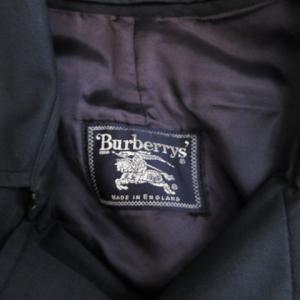 burberrys 70-80年代 ヴィンテージ トレンチコート ロング ライナー付 ウエストベルト エポレット 紺