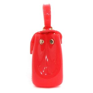 FURLA キャンディバッグ ミニハンド ショルダー 2WAY ラバー ピンク カバン SM1