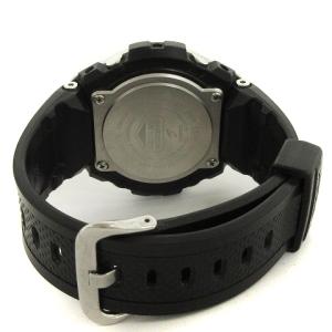 CASIO G-SHOCK G-STEEL 腕時計 アナデジ 電波 ソーラー GST-W300-1AJF 黒 ブラック シルバーカラー ウォッチ SM1