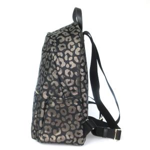 kate spade new york 美品 チェルシー ザ リトル ベター グラフィック レオパード ジャカード ラージ バックパック リュックサック K9307
