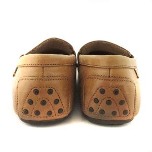 POLO RALPH LAUREN ドライビングシューズ ローファー コイン レザー 茶 ブラウン 9 27cm位 SM1