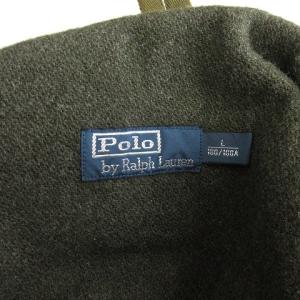 POLO RALPH LAUREN 90s ヴィンテージ マッキノウクルーザージャケット マルチポケット ウール カーキ L SM1