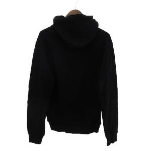 DSQUARED2 18SS パーカー プルオーバー コットン ロゴ プリント 裏起毛 S74GU0243 S25305 黒 ブラック M