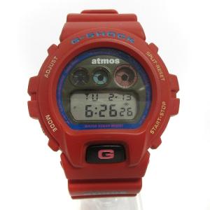 CASIO G-SHOCK アトモスモデル 腕時計 デジタル 防水 クオーツ 三つ目 DW-6900FS 赤 レッド ウォッチ SM1