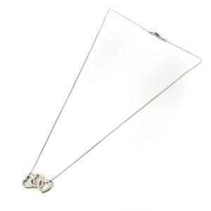 TIFFANY&Co. トリプルハート ネックレス ペンダント AG925 総重量 3.8ｇ シルバー アクセサリー GY14