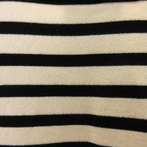 PAUL SMITH トレーナー 長袖 ボーダー スウェット コットン PY-DW-86848 ベージュ 黒 ブラック L SM1