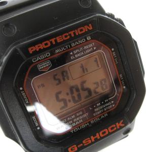 CASIO G-SHOCK 5600 SERIES 腕時計 デジタル タフソーラー GW-M5610R-1JF 黒 ブラック オレンジ ウォッチ SM1