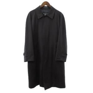 ヴィンテージ ステンカラーコート チャコールグレー