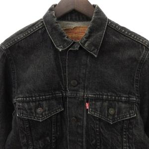 Levi's 80's ヴィンテージ 75505-0259 3rd デニムトラッカージャケット 38 ブラック