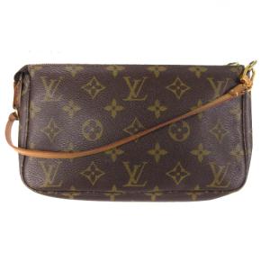 M51980 モノグラム ポシェット・アクセソワール ハンドバッグ ブラウン