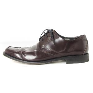 REGAL ビジネスシューズ 革靴 スクエアトゥ Uチップ レザー 129 茶 ブラウン 25.5 靴 SM1