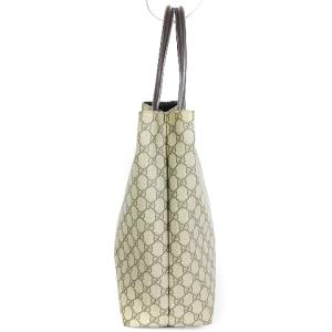 GUCCI 131220 トートバッグ GGスプリーム ダークブラウン