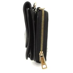 FURLA リーヴァ 2way ショルダーバッグ 鞄 斜め掛け 財布 ウォレット レザー EAZ9LDO 黒 ブラック L