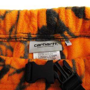 Carhartt WIP BEAUFORT SWEAT PANT スウェットパンツ ジョガー フリース リアルツリー 総柄 オレンジ XS