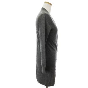 RALPH LAUREN ニットワンピース カーディガン 長袖 ウール 100% グレー M SM1