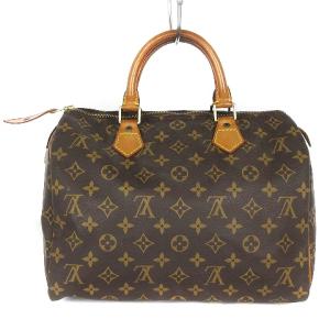 LOUIS VUITTON M41526 スピーディー30 モノグラム ミニボストンバッグ ブラウン