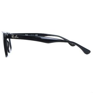 Ray-Ban メガネ 眼鏡 サングラス フレーム スクエア セルフレーム RB5267 黒 ブラック 5519 145 小物 GY14 AA