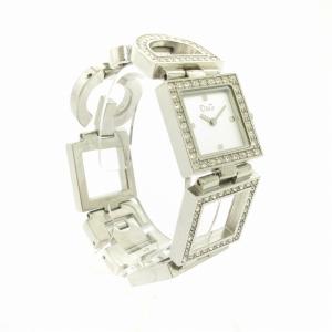 D&G バングルウォッチ 腕時計 アナログ クオーツ シルバーカラー ウォッチ