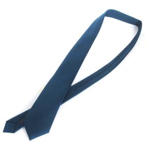 HERMES 233616T ネクタイ レギュラータイ シルク ドット ネイビー