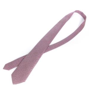 HERMES 美品 枯山水 ネクタイ レギュラータイ シルク ストライプ 庭園 645844IA ピンク系 小物 AA