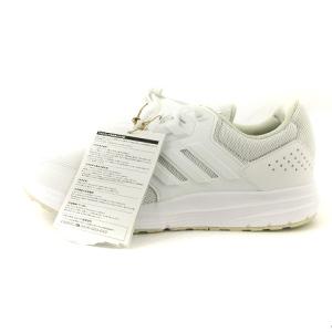 adidas タグ付き GALAXY4W スニーカー ランニングシューズ メッシュ F36176 白 ホワイト 22.5?p SM1