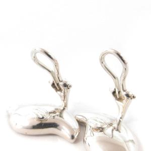 TIFFANY&Co. ヴィンテージ エレサペレッティ リーフ イヤリング ピアス AG925 総重量6.4g シルバー アクセサリー GY14