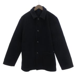R NEW BOLD アールニューボールド ウールジャケット 長袖 厚手 紺 ネイビー L GY14