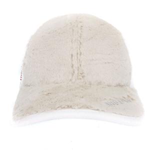 BRIEFING フェイクファー キャップ BRG193W34 白 ホワイト F 帽子 SM1