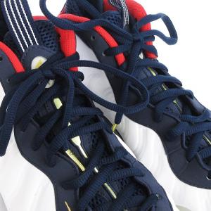 NIKE 575420 AIR FOAMPOSITE ONE PRM スニーカー 27.5cm ブラック