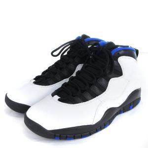 AIR JORDAN 10 RETRO スニーカー 310805-108 オーランドホワイト