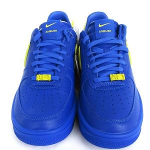 NIKE × AMBUSH Air Force 1 Low Game Royal and Vivid Sulfur